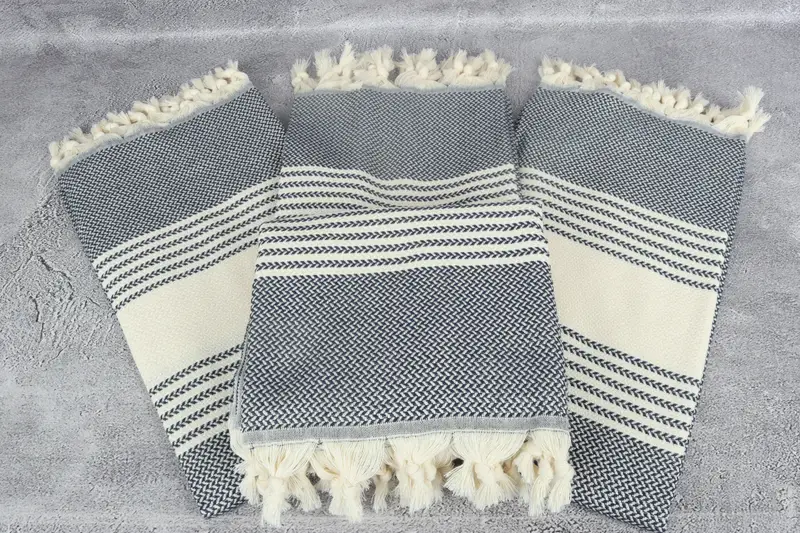 Personalized Gifts, Extra large Turkish bath towel, Turkish Towel USA, Personalized Wedding Gift, 70x40 Cotton Striped Towel, Bridal Party Gifts - 4