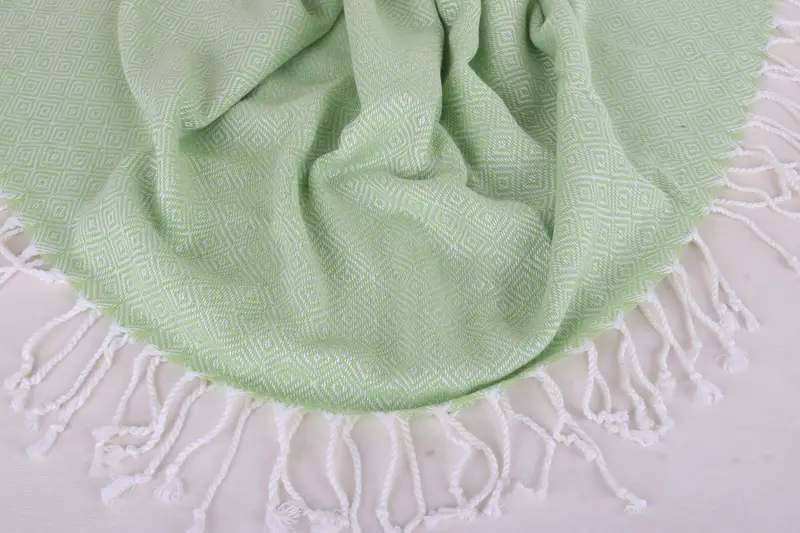 Organic Turkish towel, Christmas Favors, 70x38 Cotton Diamond Towel, Guest Towel, Peshtemal Towel, Bachelorette Party Favors, Turkish beach towel - 7