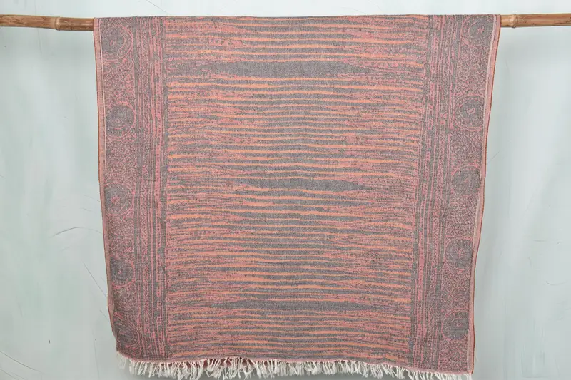 Bachelor Bachelorette Party Favors Brick-Black Organic Cotton Towel, 40x71 Inches