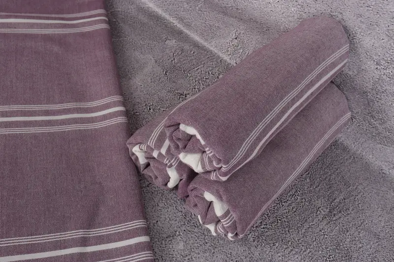 Beach Towel Bulk, Guest Towel, Beach towel, Turkish bath towel, Bridal Gifts, Quick-drying peshtemal towel for poolside, 60x38 Cotton Striped Towel - 8
