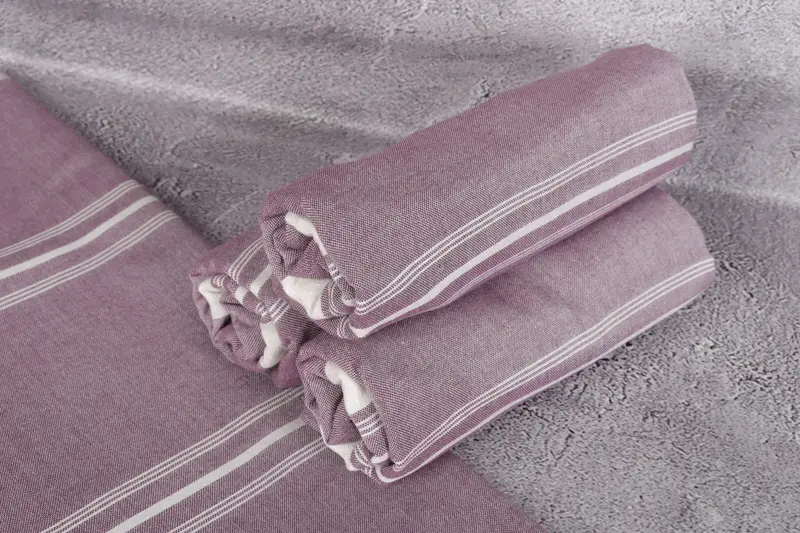 Beach Towel Bulk, Guest Towel, Beach towel, Turkish bath towel, Bridal Gifts, Quick-drying peshtemal towel for poolside, 60x38 Cotton Striped Towel - 7