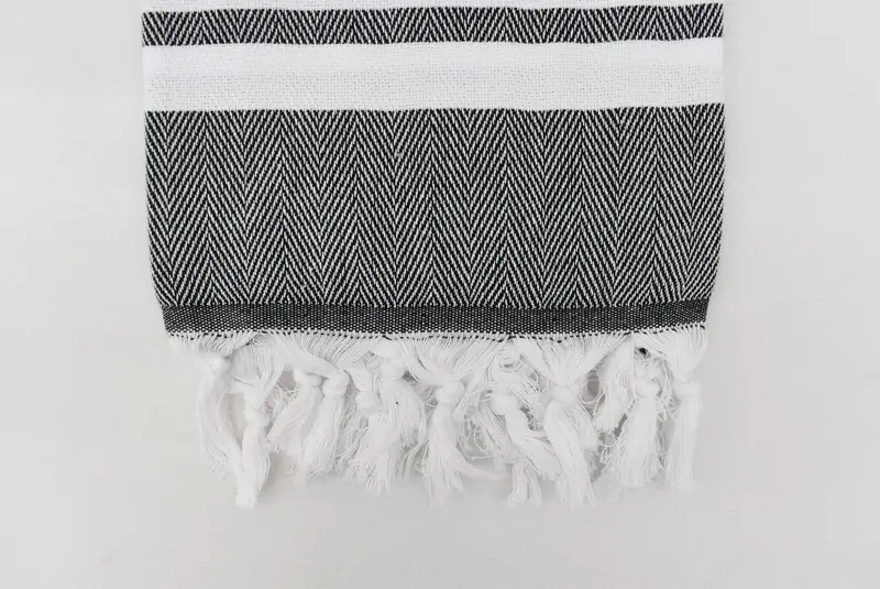Bachelorette Beach Towel, Absorbent Turkish towel, Handmade Gift, Custom Gift, Yoga Towel, 68x36 Cotton Chevron Towel, Bridesmaid Gift, Scarf Towel - 5