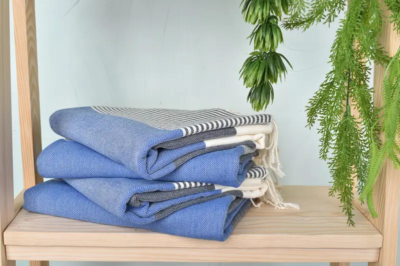68x40 Cotton Striped Towel, Holiday Towel, Bachelor Gifts, Wedding Shower Gift, Quick-dry towel, Bridesmaid Gift Towel, Kids Beach Towel - 7