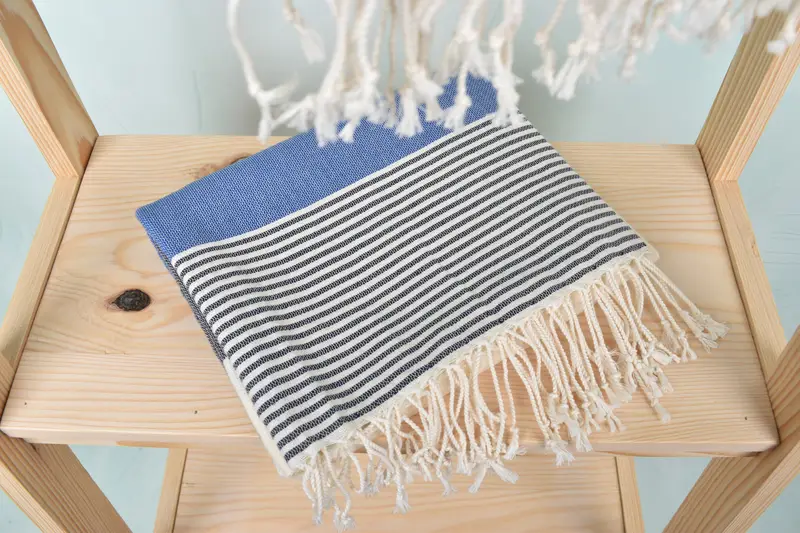 68x40 Cotton Striped Towel, Holiday Towel, Bachelor Gifts, Wedding Shower Gift, Quick-dry towel, Bridesmaid Gift Towel, Kids Beach Towel - 5