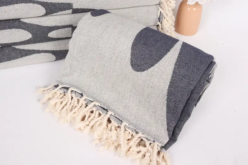 100x80 Cotton Turtle Design Towel, Thanksgiving Tablecloth, Family Gift, Wedding Favors, Bachelorette Party Favors, Organic Throw, Turkish Blanket - 5