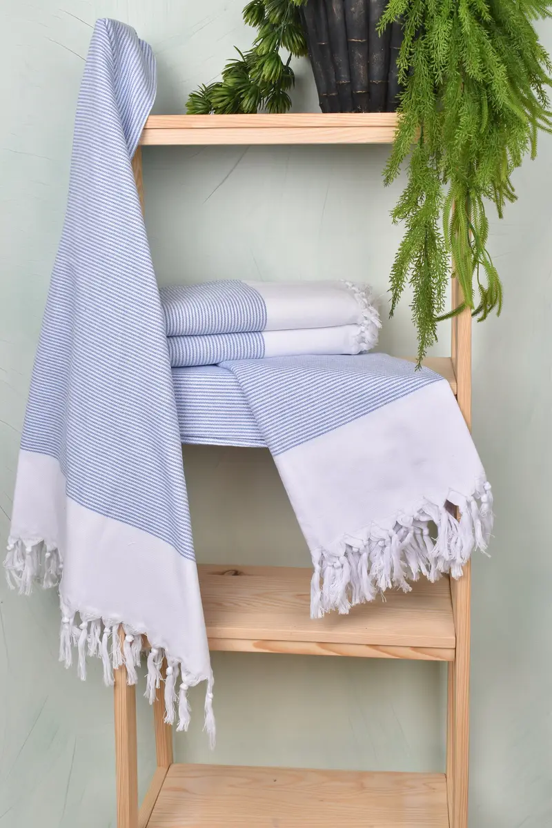 Holiday Towel, Wedding Gifts Towel, Personalized Beach Towel, Towel With Name, 70x40 Cotton Striped Towel, Personalize Gift, Bridesmaid Gift Towel - 6