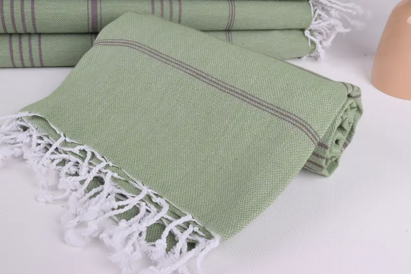70x40 Cotton Striped Towel, Absorbent Turkish towel, Gift For The Home Decor, Gift For Boyfriend, Bridesmaid Gift, Custom Towel, Friends Beach Towel - 4