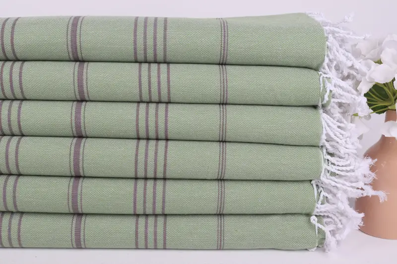 70x40 Cotton Striped Towel, Absorbent Turkish towel, Gift For The Home Decor, Gift For Boyfriend, Bridesmaid Gift, Custom Towel, Friends Beach Towel - 3