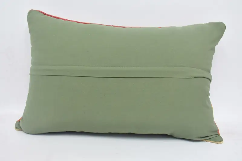 Pillow for Sofa, Pillow Case, Tribal Pillow Sham, Ethnic Cushion Cover, Boho Pillow Sham Cover, 16x24 Red Pillow Case, Vintage Pillow - 6