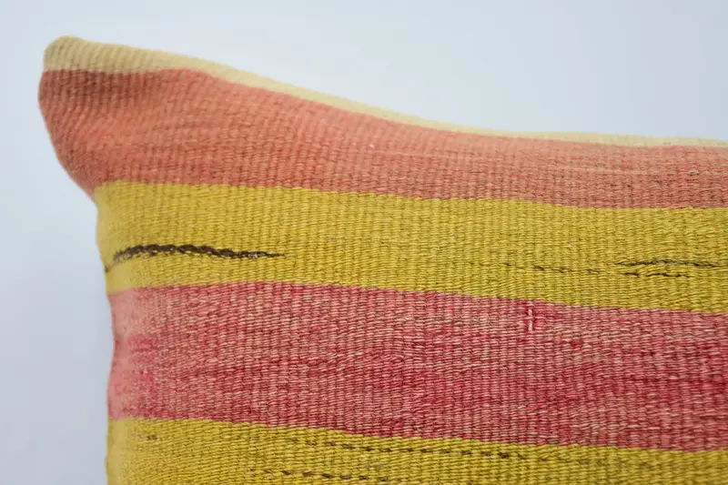 Pillow for Sofa, Pillow Case, Tribal Pillow Sham, Ethnic Cushion Cover, Boho Pillow Sham Cover, 16x24 Red Pillow Case, Vintage Pillow - 2
