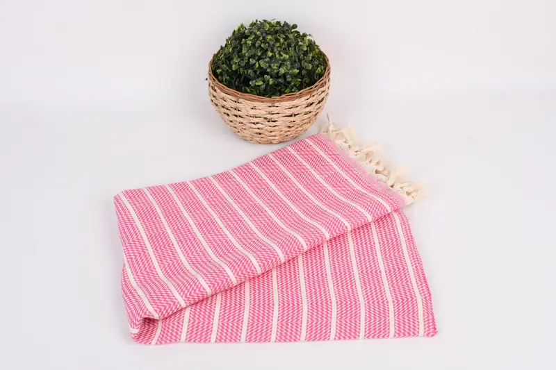 70x40 Cotton Striped Towel, Beach Towel Bulk, Handwoven Turkish bath towel, Customized Towels, Personalized Bridesmaid Gift, Organic towel - 4
