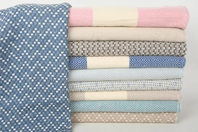 Embroidery Towels, 36x18 Cotton Set of 10 Towel, Bridesmaid Gifts, Turkish Hand Towel, Valentine Day Gift For Her, Bridesmaid Towel, Kitchen Towel - 1