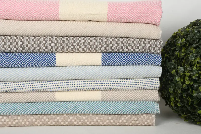 Embroidery Towels, 36x18 Cotton Set of 10 Towel, Bridesmaid Gifts, Turkish Hand Towel, Valentine Day Gift For Her, Bridesmaid Towel, Kitchen Towel - 3