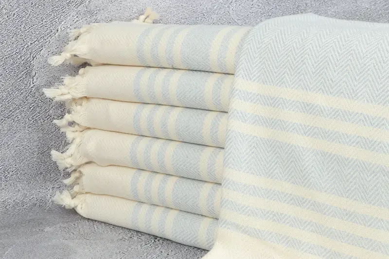 36x20 Cotton Herringbone Towel, Monogrammed Hand Towel, Personalized Gift For Him, Small Bath Towels, Guest Towel, Personalized Dish Towel - 1