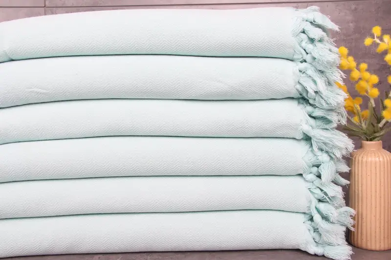 Best Friend Christmas Gift, Pool Towels, Bachelor Bachelorette Party Favors, Gift For Her, 64x40 Cotton Herringbone Towel, Lightweight Turkish towel - 1