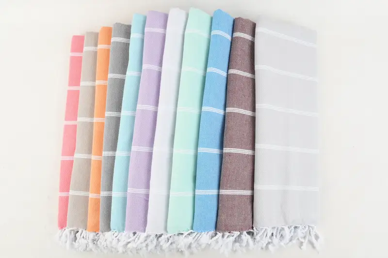 Turkish bath towel for spa, Personalized Beach Towel, 70x40 Cotton Striped Towel, Personalized Towel, Bridal Shower Favor, Personalized Wedding Gift - 4