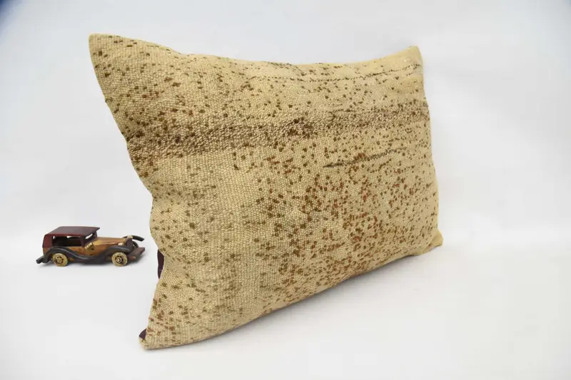 Designer Throw Cushion Case, Interior Designer Pillow, Pillow for Couch, Boho Pillow Sham Cover, 20x28 Beige Cushion Case, Pillow - 3
