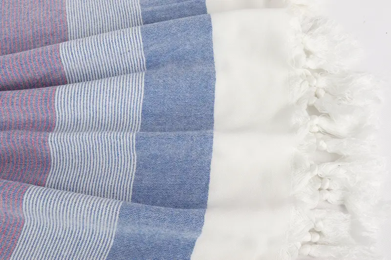 Beach Wedding Favor, Embroidered Turkish Towel, Home Decor Gifts, Bachelorette Gifts, 68x40 Cotton Striped Towel, Soft towel, Spa Towel, Bride Gift - 8
