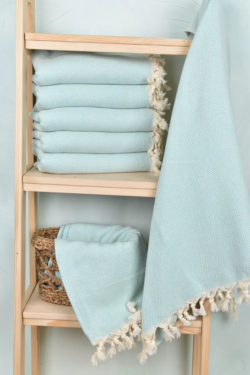 Embroidered Towel, Wedding Towel, Beach Towel Gift, Bachelor Party Favors, Large Turkish Towel, 70x40 Cotton Polka Dot Towel, Turkish Bath Towel USA - 3