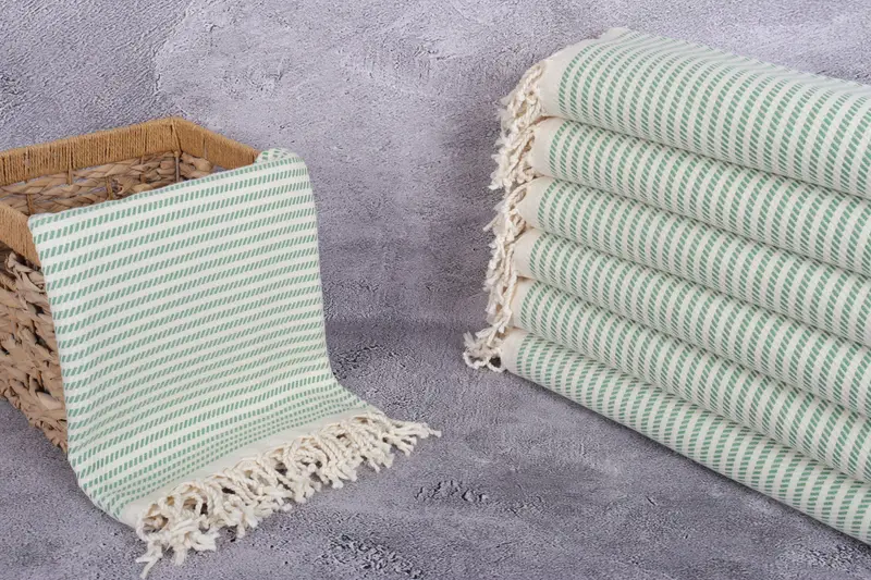 70x40 Cotton Polka Dot Towel, Embroidered Towel, Scarf Towel, Pool Towels, Wedding For Favor, Best Beach Towel, Bachelorette Party Gifts Bridesmaids - 3