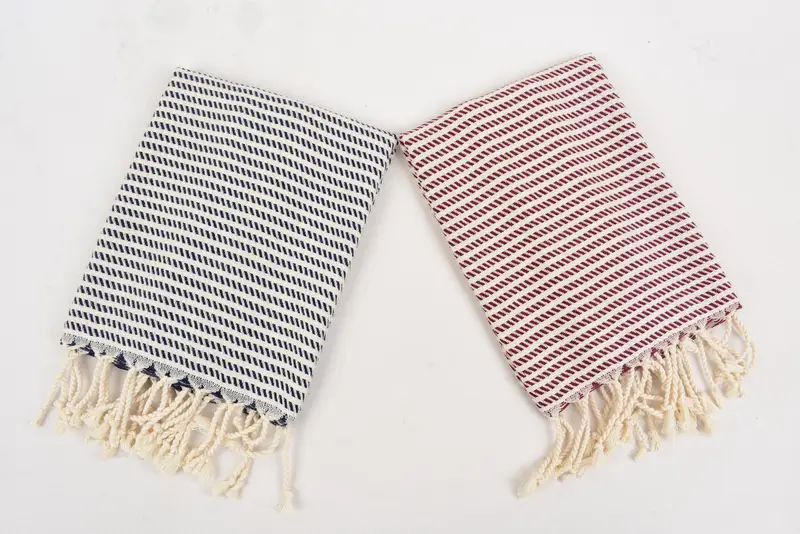 Nedime hediyeleri, Türk çay havlu, onun için hediye, plaj düğün lehine, doğum günü hediyesi, en iyi arkadaş hediyesi, 40x20 pamuk polka nokta havlu, düğün hediyesi - 6