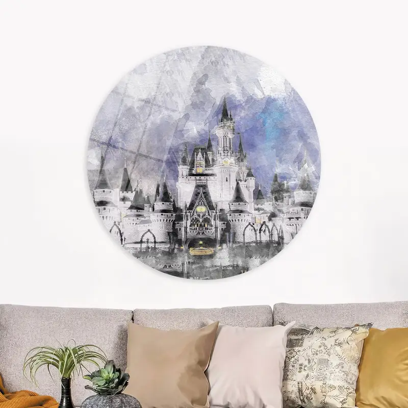 魅惑のシンデレラ城キャンバス: ディズニー マジック for Kids