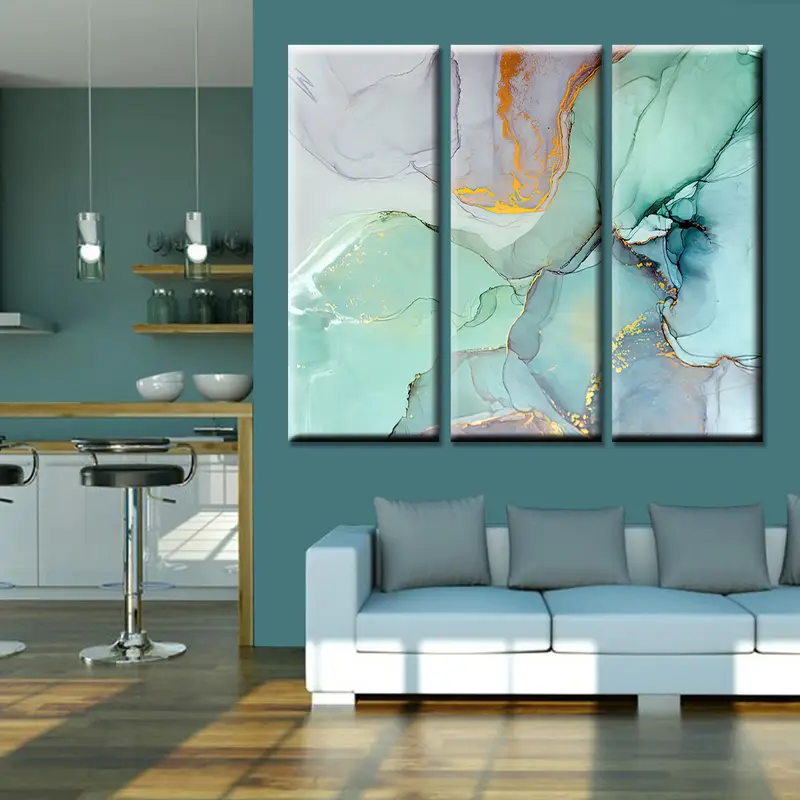 Marble Canvas, Abstract Wall Art Canvas, Canvas Print, Abstract Canvas Print, Marble Wall Decor, Canvas Painting, Modern Abstract Canvas, - 2