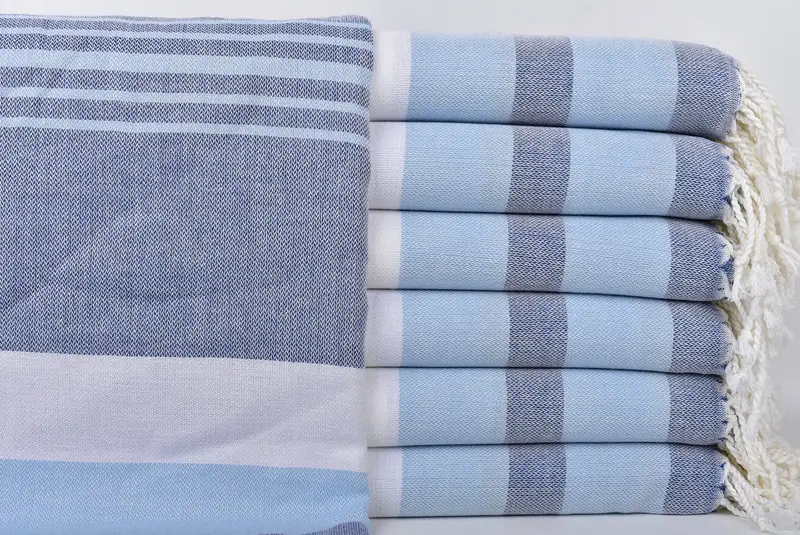70x40 Cotton Striped Towel, Boyfriend Christmas Gift, Authentic Turkish hammam peshtemal, Organic Turkish towel, Wedding Gifts Towel, Bath towel - 1