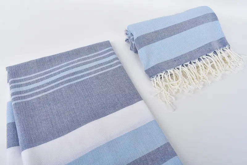 70x40 Cotton Striped Towel, Boyfriend Christmas Gift, Authentic Turkish hammam peshtemal, Organic Turkish towel, Wedding Gifts Towel, Bath towel - 7