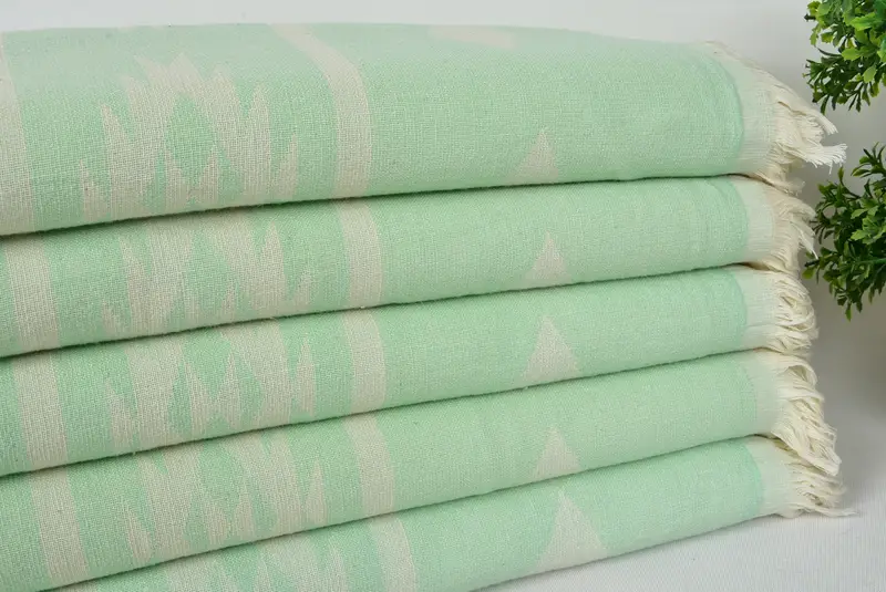 Gifts For Him, Bridesmaid Towel, Bridemaids Beach Towel, Custom Wedding Gifts, Anniversary Gift For Her, Handmade Gift, 70x40 Cotton Geometric Towel - 3
