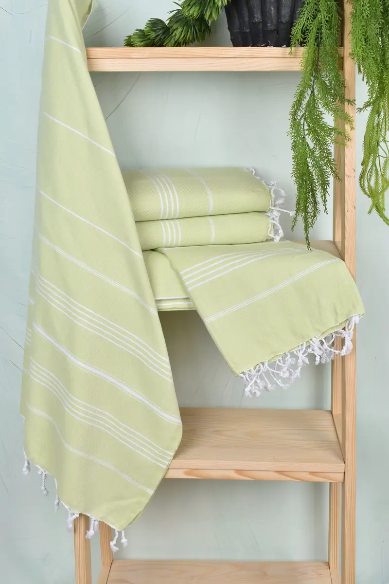70x40 Cotton Striped Towel, Personalized Turkish Towel, Personalized Wedding Gift, Luxury Beach Towel, House Warming Gift, Bachelor Gifts, Spa Towel - 6