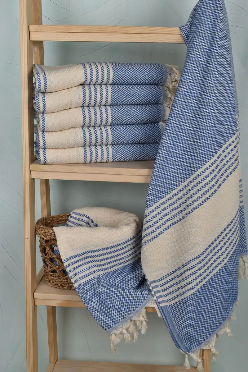 70x40 Cotton Striped Towel, Personalized Bridesmaid Gift, Gift For Mom, Absorbent towel, Absorbent Turkish towel, Florida Bachelorette Party Favors - 3