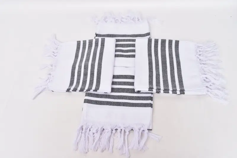 Nedime havlu, ev ısınma hediyesi, düğün hediyesi, en iyi düğün hediyesi, 36x24 pamuklu balıksırtı havlu, kişiselleştirilmiş bulaşık havlu, mutfak havlu - 6