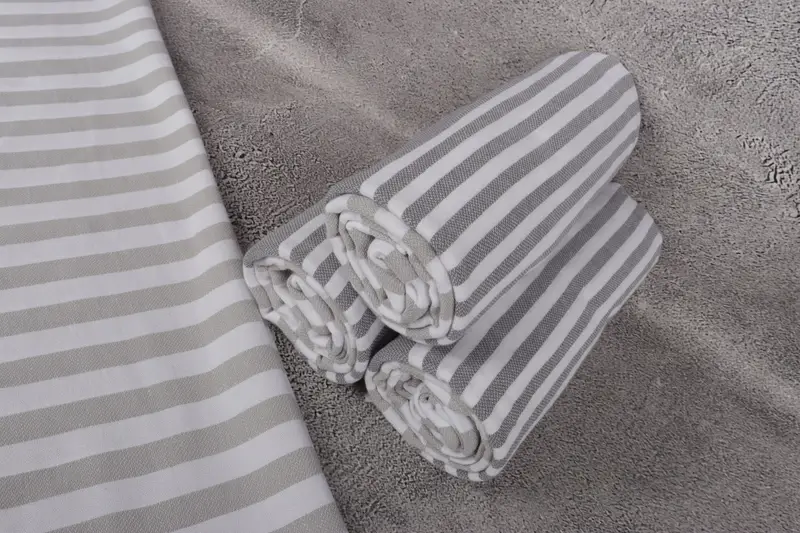 68x36 Cotton Striped Towel, Bachelorette Party Favors, Wedding Shower Gift, Best Friend Gift, Guest Towel, Eco-Friendly Turkish Towel, Luxury towel - 8