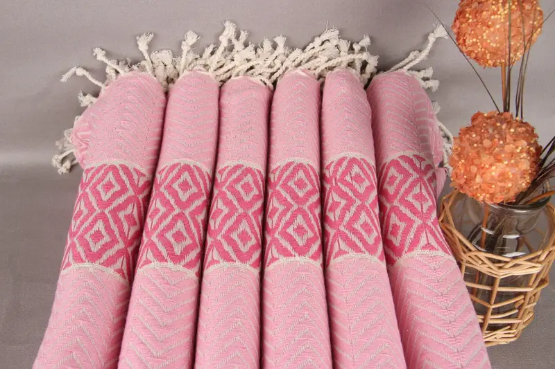 Turkish bath towel, Bachelorette Party Favor, Yoga Towel, 70x40 Cotton Chevron Towel, Soft towel, Personalized Wedding Gift, Beach Towel Bulk - 3