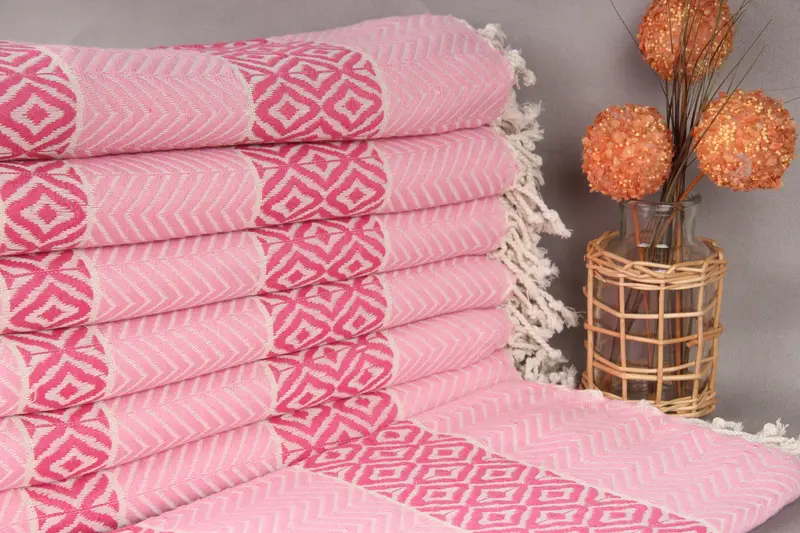 Turkish bath towel, Bachelorette Party Favor, Yoga Towel, 70x40 Cotton Chevron Towel, Soft towel, Personalized Wedding Gift, Beach Towel Bulk - 1