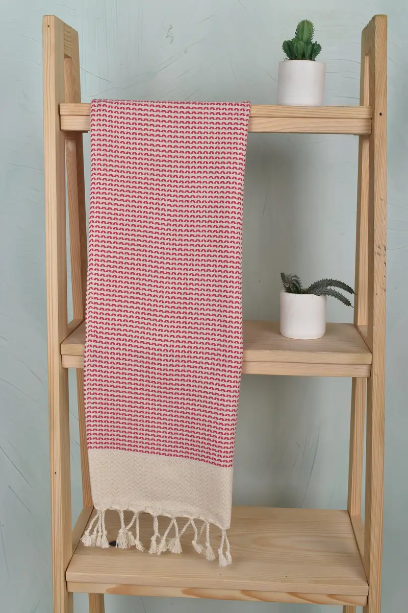 Turkish Tea Towel, Embroidery Towel, 40x20 Cotton Diamond Towel, Guest Towel, Turkish Towel Hand Towel, Small Bath Towels, Anniversary Gift For Her - 8