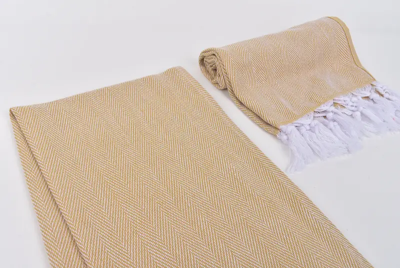Towel With Name, Small Bath Towels, 36x18 Cotton Herringbone Towel, Family Gift, Custom Hand Towel, Bachelor Towel, Personalized Kitchen Towel - 7