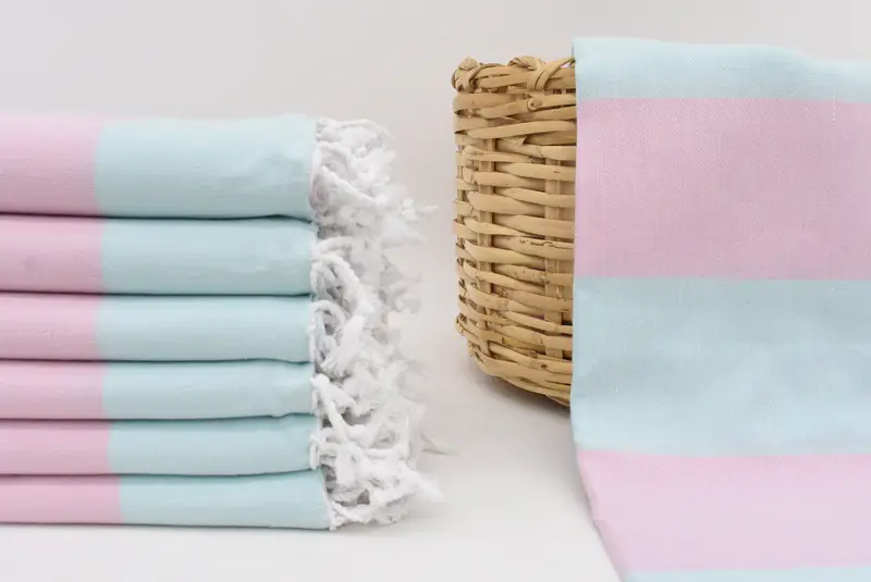 Lightweight towel, Scarf Towel, Bridal Shower Favors, 70x40 Cotton Striped Towel, Bachelorette Party Gifts Bridesmaids, Bridal Shower Favor