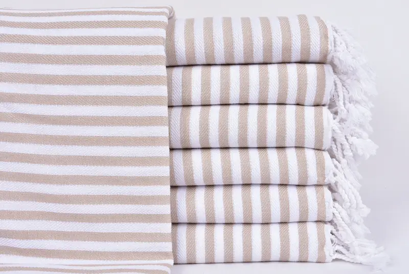 Tablecloth, Bachelorette Party Favors, Throw Blanket Couch, Shower Curtain, Gift For Best Friend, 104x76 Cotton Striped Towel, Turkish Bedcover - 1