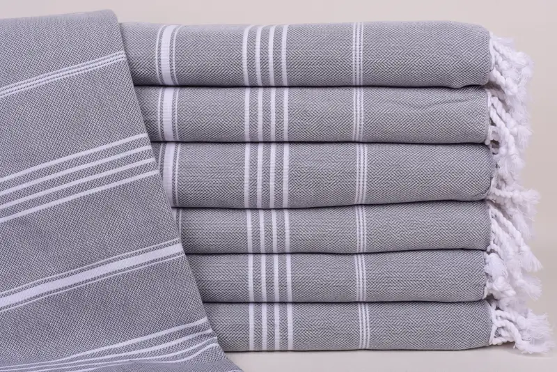 Turkish Beach Towel Bulk, Lightweight Turkish towel, Custom Beach Towel, Bridesmaid Gifts, Christmas Favors, 70x40 Cotton Striped Towel, Spa Towel