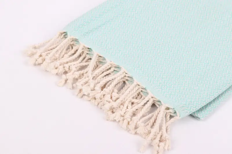 70x40 Cotton Diamond Towel, Gift For Wedding Day, Sand-free towel, Personalised Gift, Housewarming Gift, Peshtemal Towel, Monogram Beach Towel - 7