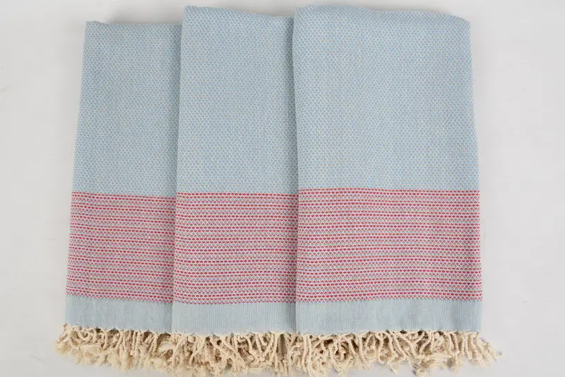 Sand-resistant towel, Personalized Gifts, Thin towel, Maid Of Honor Gift, 70x40 Cotton Geometric Towel, Fringed Turkish peshtemal beach towel USA - 4