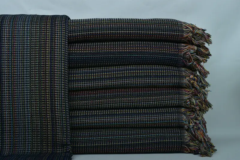 Turkish Beach Blanket, Throw Blanket Couch, Gift For Coworker, 100x80 Cotton Waffle Towel, Woven Blanket, Tablecloth, Organic Throw - 1