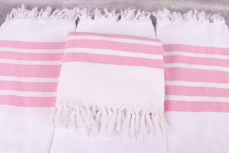 70x40 Cotton Herringbone Towel, Pool Towels, Turkish beach towel with fringe, Bridal Shower Favors, Best Friend Gift, Xmas Gifts, Turkish bath towel - 4