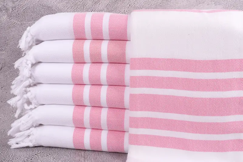 70x40 Cotton Herringbone Towel, Pool Towels, Turkish beach towel with fringe, Bridal Shower Favors, Best Friend Gift, Xmas Gifts, Turkish bath towel - 1