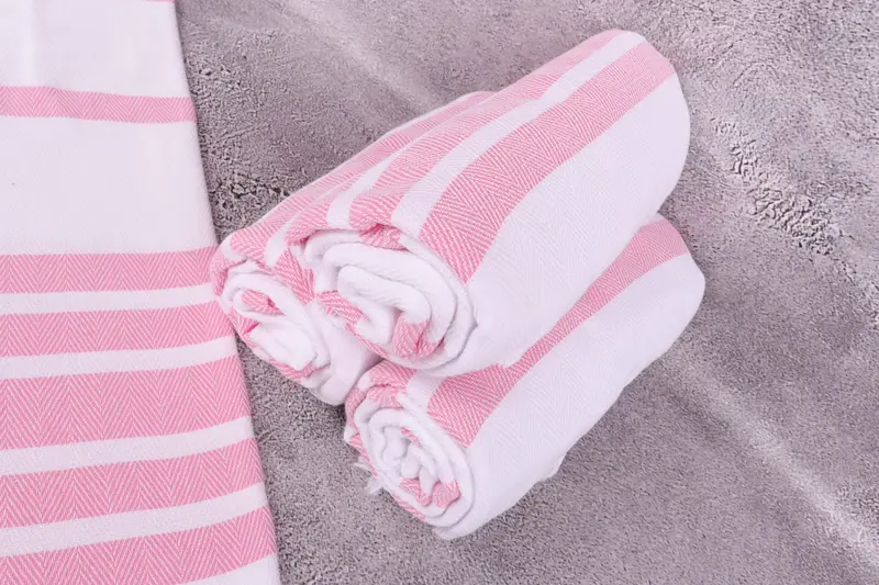 70x40 Cotton Herringbone Towel, Pool Towels, Turkish beach towel with fringe, Bridal Shower Favors, Best Friend Gift, Xmas Gifts, Turkish bath towel - 8