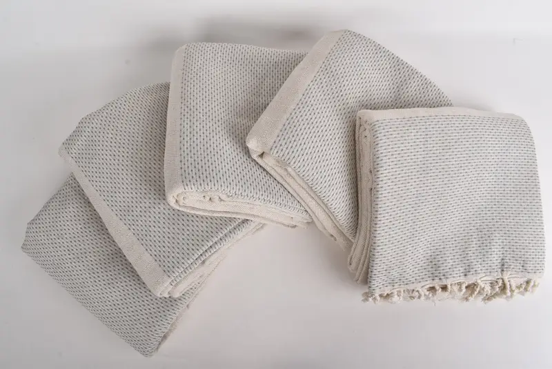 Wedding Favors, Throw Blankets for Couch, Bachelorette Gifts, Personalized Blanket, 96x96 Cotton Polka Dot Towel, Thanksgiving Tablecloth - 3