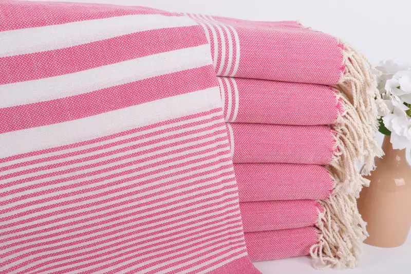 Personalisiertes Geschenk, maßgeschneidertes Hochzeitsgeschenk von Brautjungfer, türkischem Handtuchstrand, 70x40 Baumwollstreifentuch, Fitnesshandtuch, benutzerdefiniertes Strandtuch, Hochzeitsgeschenk - 1