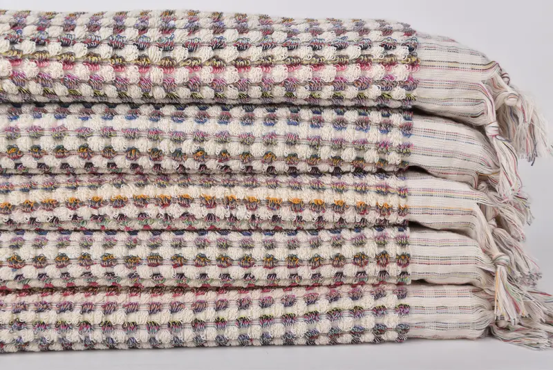 Handgefertigtes Geschenk, Reisetuch, 40x20 Baumwoll -Pom -Pom -Handtuch, Küchentuch, Brautduschengeschenk, türkisches Handtuch, personalisiertes Geschirrtuch, Braut Geschenk - 2